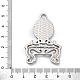 Подвески из стеклянного зеркала FIND-Z073-03P-3