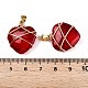 Подвески lampwork GLAA-T023-05B-4