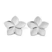 Серьги-гвоздики из нержавеющей стали 304 EJEW-P245-11P
