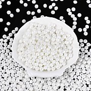 Непрозрачные цветные стеклянные бусины SEED-N007-34A