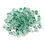 Двухцветные прозрачные стеклянные бусины GLAA-NH0001-03I