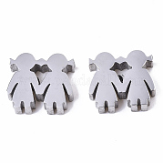Бусины из нержавеющей стали марки 304 STAS-S079-173P