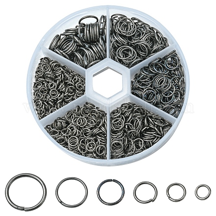 1 коробка железных прыжковых колец IFIN-YW0001-44B-1
