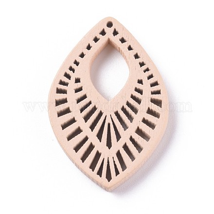 Подвески из дерева WOOD-WH0100-56C-1