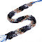 Natural Mixed Gemstone Beads Strands, Round Beads, Faceted, 3~3.5x3mm, Hole: 0.5mm, about 129~132pcs/strand, 15.16''~15.55''(38.5~39.5cm)