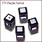 K9 Glass, Imitation Austrian Crystal Beads, Grade AAA, Faceted, Cube, Indigo, 5~5.5x5~5.5x5~5.5mm(size within the error range of 0.5~1mm), Hole: 0.7~0.9mm