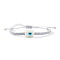 Lampwork Bead Braided Bead Bracelets, Adjustable  Synthetic Fiber Braided Bracelets for Men Women, Column with Evil Eye, Gainsboro, Inner Diameter: 11 inch(28cm)