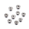 Tarnish Resistant 304 Stainless Steel Spacer Beads, Flat Round, Stainless Steel Color, 4x1.2mm, Hole: 1.2mm