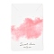 Rectangle Cardboard Jewelry Display Cards, for Hanging Earring & Necklace & Bracelet Display, Cloud Pattern, 9x6x0.04cm, about 100pcs/bag