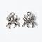 Alloy Pendants, Spider, Lead Free and Cadmium Free, Antique Silver, about 18mm long, 14mm wide, 3mm thick, hole: 2mm