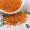 MIYUKI Delica Beads, Cylinder, Japanese Seed Beads, 11/0, (DB0045) Silver-Lined Orange, 1.3x1.6mm, Hole: 0.8mm, about 2000pcs/10g