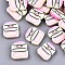 Handmade Polymer Clay Cabochons, Robot, Light Goldenrod Yellow, 9~11x8.5~10.5x2mm, about: 4380pcs/1000g