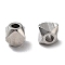 Non-Tarnish 303 Stainless Steel Beads, Cube, Stainless Steel Color, 3x3x3mm, Hole: 1.2mm