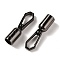 Zinc Alloy DIY Bags Clasps,  with Screw, for Webbing, Strapping Bags Accessories, Gunmetal, 4.55x1.25x1.25cm, Inner Diameter: 0.85cm