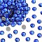 Preciosa® Crystal Hotfix Flatback Stones, Czech Crystal, Round(438 11 612 Chaton Rose VIVA 12 ®), 30050 Sapphire, SS8(2.3~2.5mm)