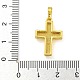 Латунные подвески с ракушкой KK-D534-02G-02-3