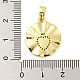 Подвеска из латуни и циркония с покрытием стойки KK-Q787-02G-3