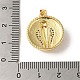 Латунные микро проложить кубического циркония подвески KK-R162-032C-G-3