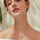 10шт 5 цвета стеклянные подвески FIND-NB0002-79-6