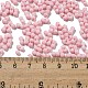 Непрозрачный матовый стеклянный бисер цвета макарон X1-SEED-K009-12B-08-4