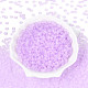 Прозрачные матовые цветные стеклянные бусины SEED-T007-12H-1