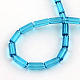Прозрачные стеклянные бусины GLAA-R162-10x4-03-2