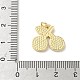Латунь эмаль подвески KK-L239-052E-G-3