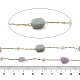 Цепи из драгоценных камней и стекла CHC-K014-12G-02-3