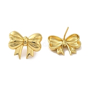 Серьги-клипсы из латуни с гальваническим покрытием EJEW-R162-29G