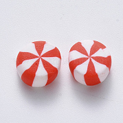 Бусины из полимерной глины  CLAY-R084-01F