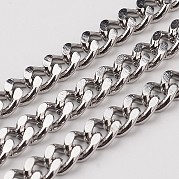 Не тускнеющие кубинские звенья из нержавеющей стали 304 CHS-K001-19P