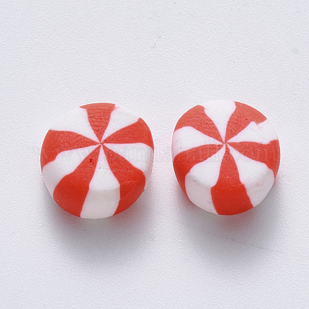 Бусины из полимерной глины  CLAY-R084-01F-1