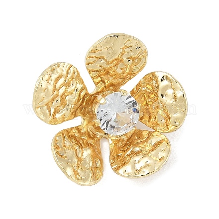 Латунные микро проложить кубического циркония подвески KK-M326-09G-1