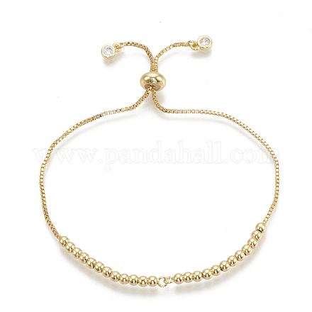 Латунные браслеты Боло ZIRC-T006-20G-1