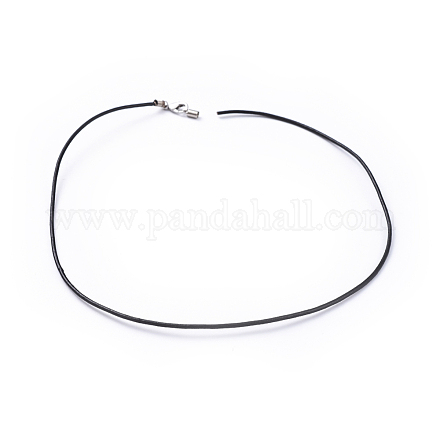 Шнуры из искусственной кожи для ожерелий NJEW-NFS002-2mm-1-1