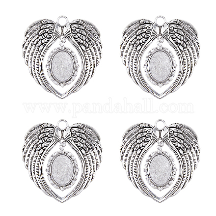 8шт прозрачные стеклянные подвески FIND-FH0005-95-1