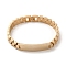 304 Stainless Steel Bracelets, Watch Band Men's Bracelets, Mixed Style, Golden, 200x10mm