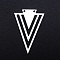 Non-Tarnish 201 Stainless Steel Pendants, Laser Cut, Triangle, Stainless Steel Color, 36.5x24.5x1mm, Hole: 1.4mm