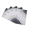 Coated Paper Bracelet Display Cards, Rectangle, Other Pattern, 9.1x6x0.04cm