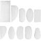 UNICRAFTALE 10pcs Stainless Steel Clay Tools Set 10 Styles Serrated Scraper Pottery Clay 8.5~14mm Shaping Modeling Wipe Out Tools for Polymer Clay Scraper Pottery Tools Scraper Crafts Kit