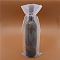 Rectangle Organza Drawstring Gift Bags, Wine Storage Bags, White, 38x15cm