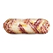 Bread Shape Polyester Pencil Pouches, Zipper Student Stationery Storage Case, Office & School Supplies, Rosy Brown, 210x80mm
