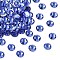 Preciosa® MAXIMA Crystal No Hotfix Flatback Stones, Czech Crystal, Dura Foiling, Round(438 11 615 Chaton Rose), 20320 Blue Violet, SS16(3.8~4mm)