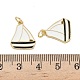 Латунь эмаль подвески KK-P325-26G-3