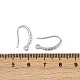 Латунные крючки для сережек KK-B137-15P-01-3