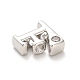 Стойки обшивки латунь кубического циркония бусы KK-L210-008P-F-2