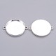 Сеттинги для коннекторов (кабошон) X-TIBE-C074-S-FF-2