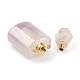 Подвески из натурального аметиста  G-H252-E02-3