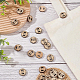 Подвески из неокрашенного дерева WOOD-BC0001-05-5