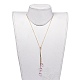Серьги и колье с подвесками SJEW-JS01075-01-5